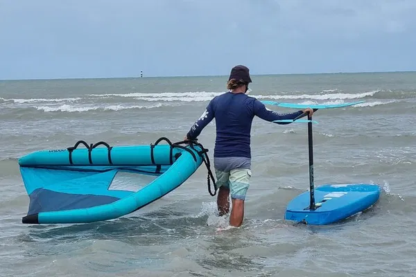 Soar Above the Waves: Private Wingfoil Adventure in Playa de Aro