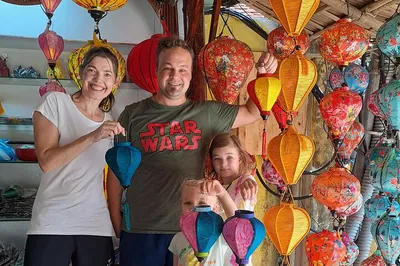 Craft Your Memories: Hoi An Lantern & Silk Making Adventure