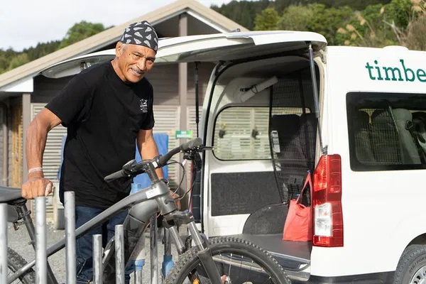 Conquer the Timber Trail: Shuttle & Bike Hire Adventure