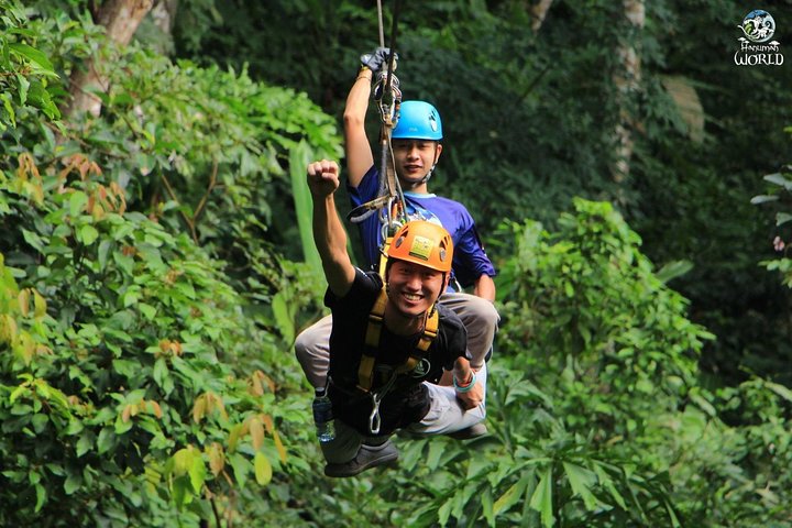 Soar Through Phuket's Jungle: Flying Hanuman Zipline Adventure!