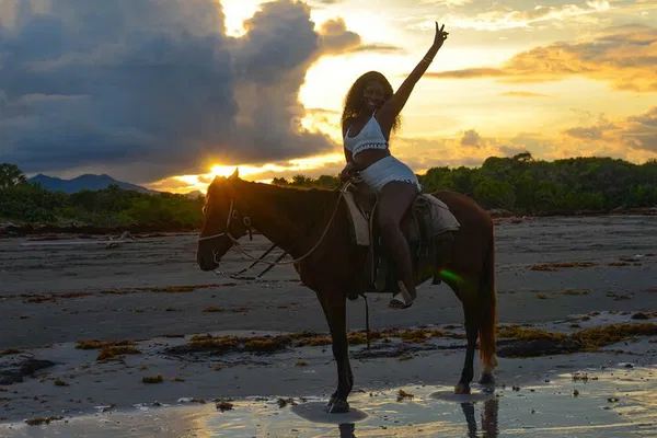 Romantic Sunset Horseback Ride: Punta Cana Beach Bliss