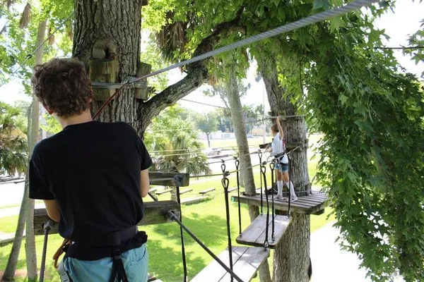 Soar Through Tuscawilla: Daytona Beach Zipline Adventure!