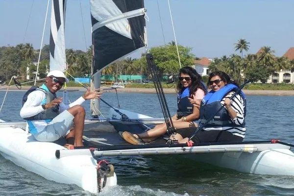Goa Catamaran Sailing: Master the Waves at Bambolim!