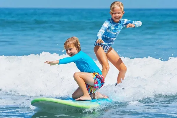 Ride the Waves: Private Group Surfing in Flagler Beach!