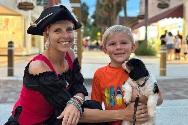 St. Augustine's Pirate History: A Private Family Walking Adventure!