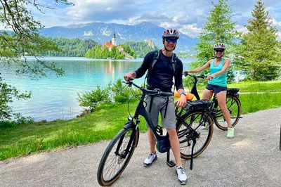 Lake Bled E-Bike Tour: Island Boat Ride Included!