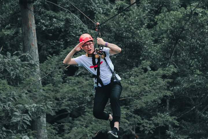 Soar Through Paradise: Flying Hanuman Zipline Adventure in Ko Yao Yai