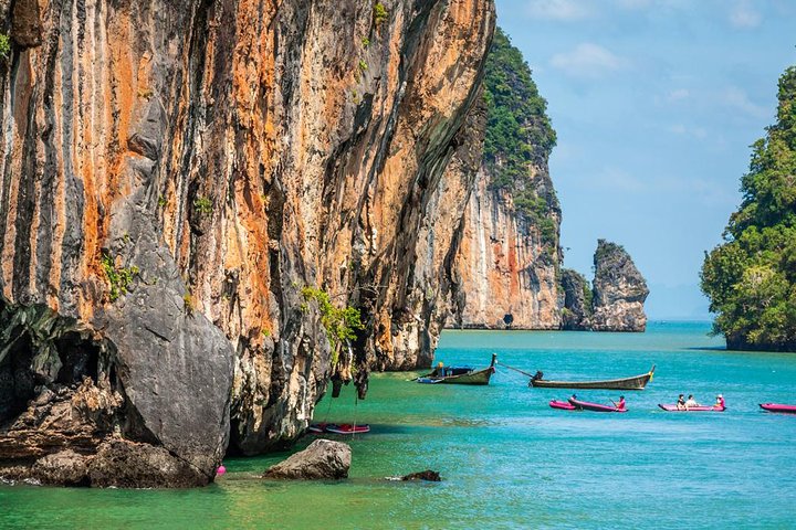 Phang Nga Bay Adventure: Explore James Bond Island by Longtail Boat!