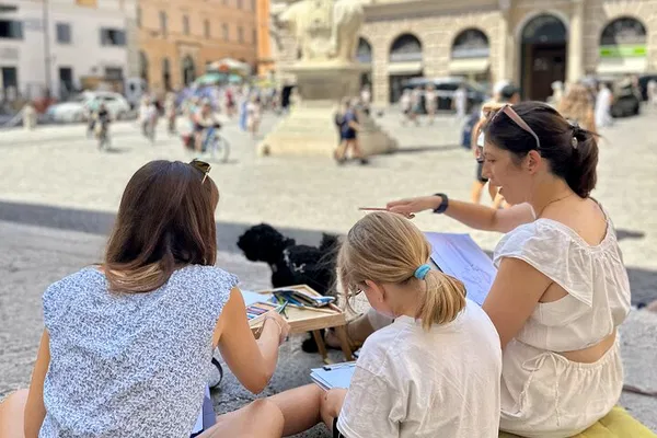 Rome Family Art Lab: Scavenger Hunt & Landmarks!