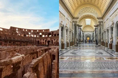 Uncover Ancient Rome and Vatican City Wonders in a Single Day!