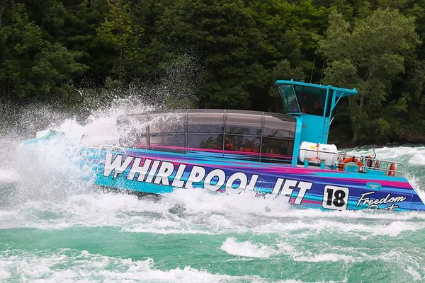 Niagara's Dry Thrill: Domed Jet Boat Adventure on the Niagara River