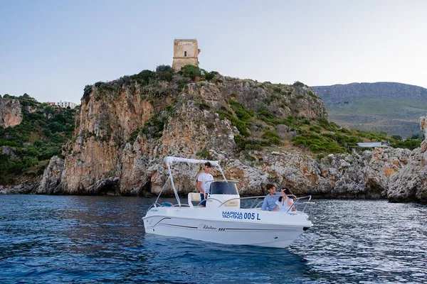 Explore Castellammare del Golfo by Boat (No License Needed!)
