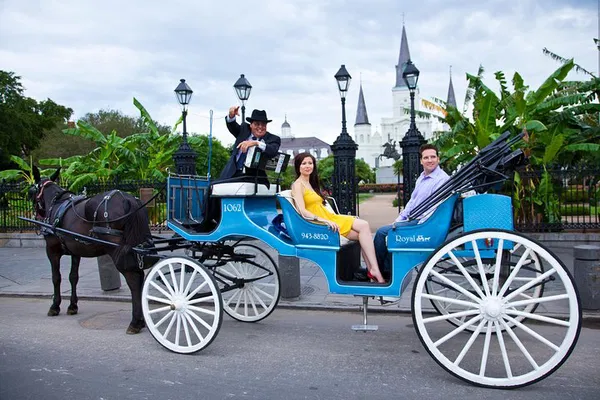 Enchanting French Quarter: A Private Carriage Journey Through New Orleans History