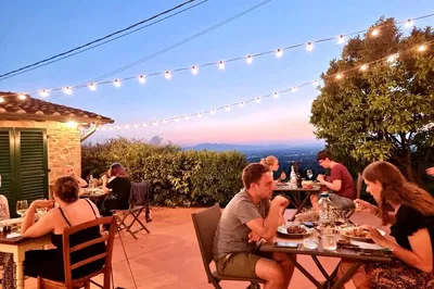 Tuscan Farm Feast: Olive Oil & Dinner Delight