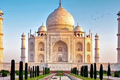 Witness the Taj Mahal at Sunrise: A Magical Delhi Day Trip