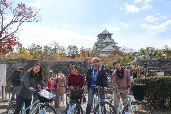 Osaka's Iconic Landmarks: A Captivating Bike Tour Adventure