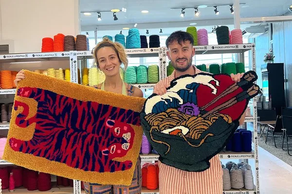 Bangkok's Rug-Tufting Adventure: Craft Your Unique Masterpiece!