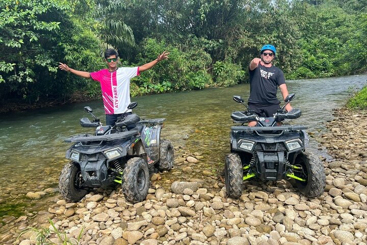 Khao Lak's Thrilling ATV & Waterfall Expedition: An Unforgettable Adventure!