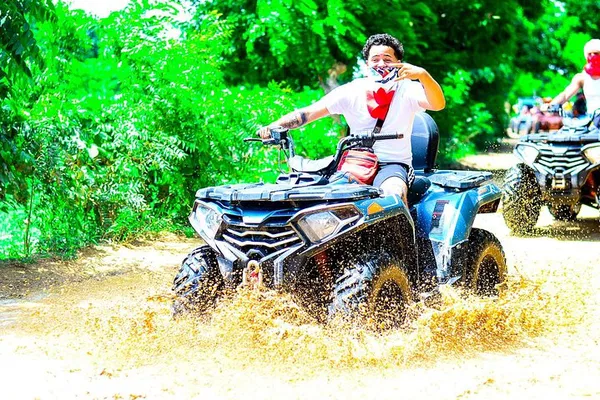 Thrilling ATV Adventure: Explore Dominican Caves & Macao Beach!
