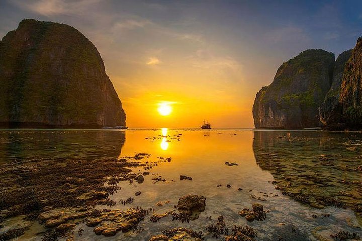Sunset Cruise: Phi Phi, Maiton & Khai Islands Adventure!