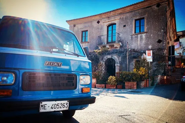 Relive 'The Godfather' in Style: Vintage Minibus Tour of Savoca & Forza d'Agrò