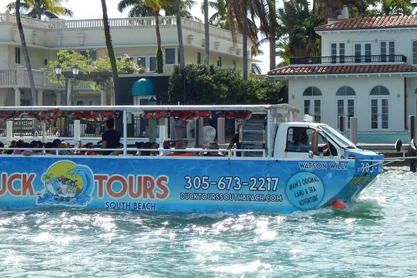 Miami South Beach Duck Boat Tour: Land & Water Fun!
