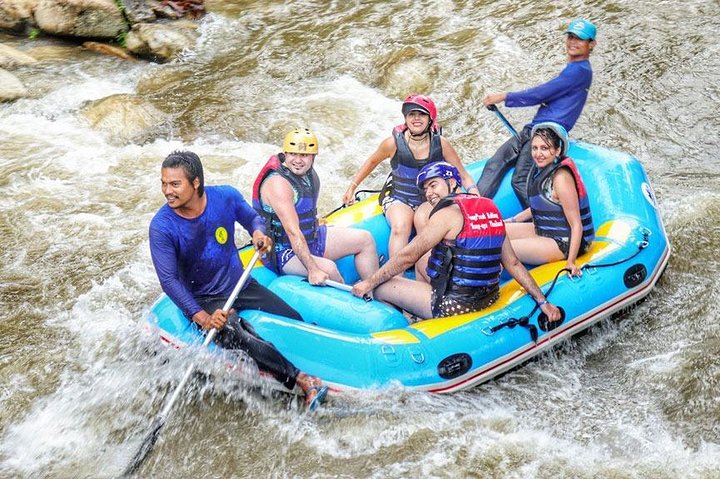 Phuket Thrills: Whitewater Rafting, ATV & Zipline Adventure!