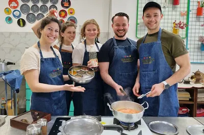 Spice Up Your Life: Authentic 5-Course Indian Cooking Class in Delhi!
