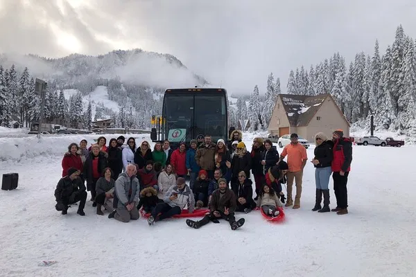 Stevens Pass Ski Getaway: Seattle Round-Trip with Scenic Views!