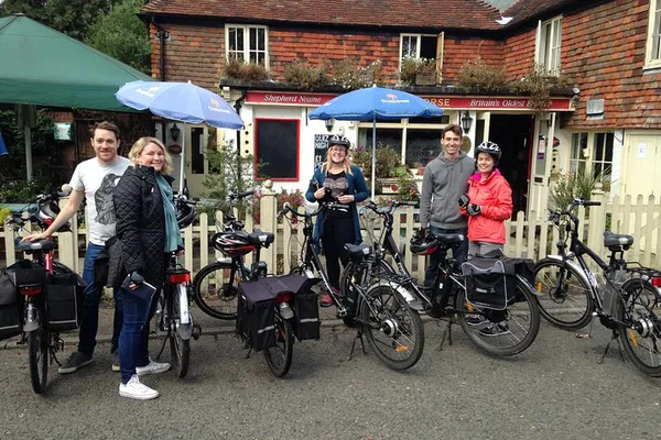 Kent's Vineyard & Castle E-Bike Adventure: Pedal Through History!