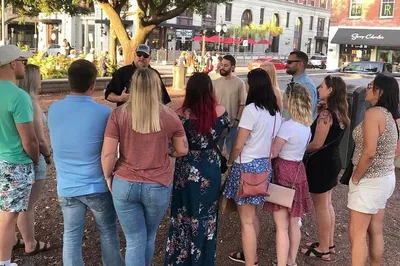 Sip, Stroll, and Shiver: Savannah's Haunted Pub Crawl with Drinks Included!