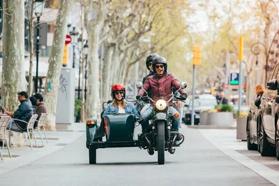 Barcelona's Best Sights: A Half-Day Sidecar Adventure!