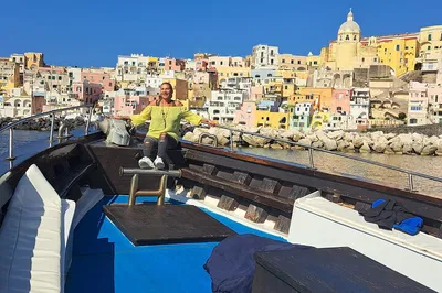 Procida Boat Tour: Lunch, Swim & Island Taxi Ride!